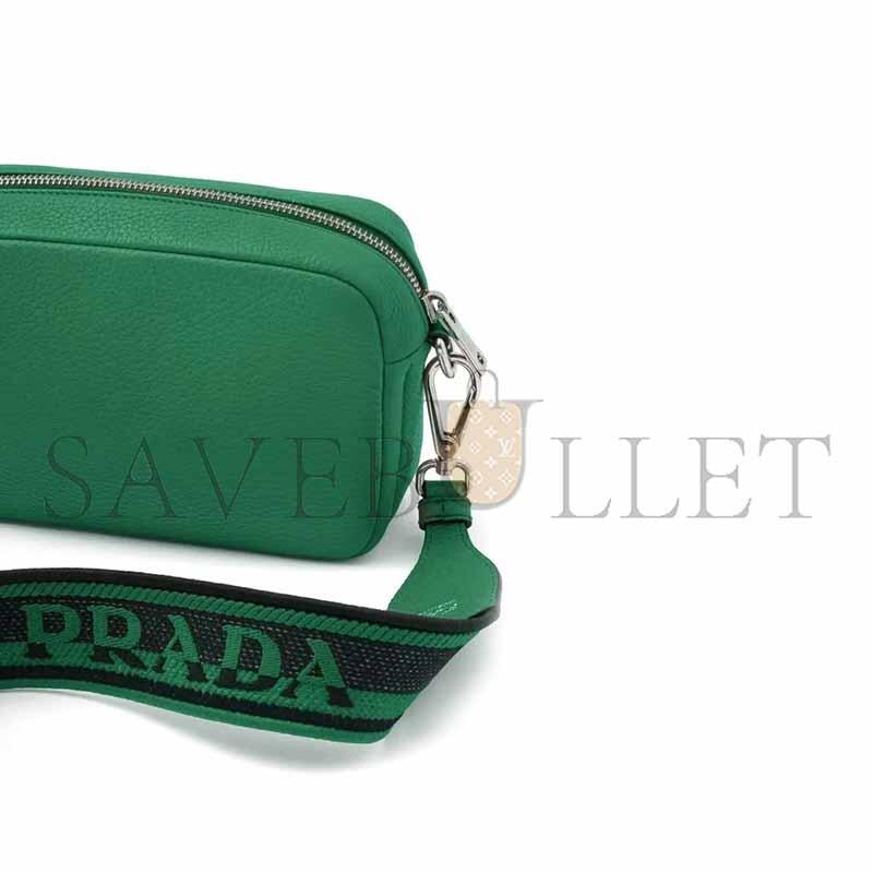 Pra*a leather crossbody shoulder bag 1bh192 (19*12*6cm)